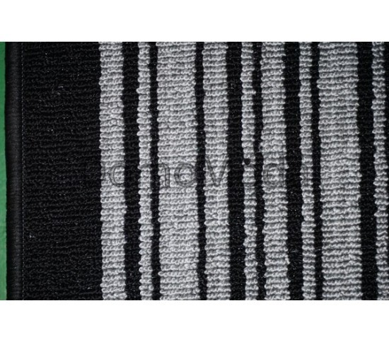 Килимова доріжка на латексній основі Ecoline 8199 Black - Висока якість за найкращою ціною в Україні зображення 2.